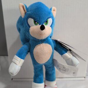 2024 Jakks 10 1/2" Sonic 3 the Hedgehog Plush NWT Model 42468 New Rare HTF